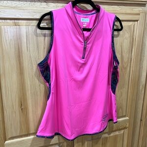 Greg Norman Collection Pink Sleeveless Top